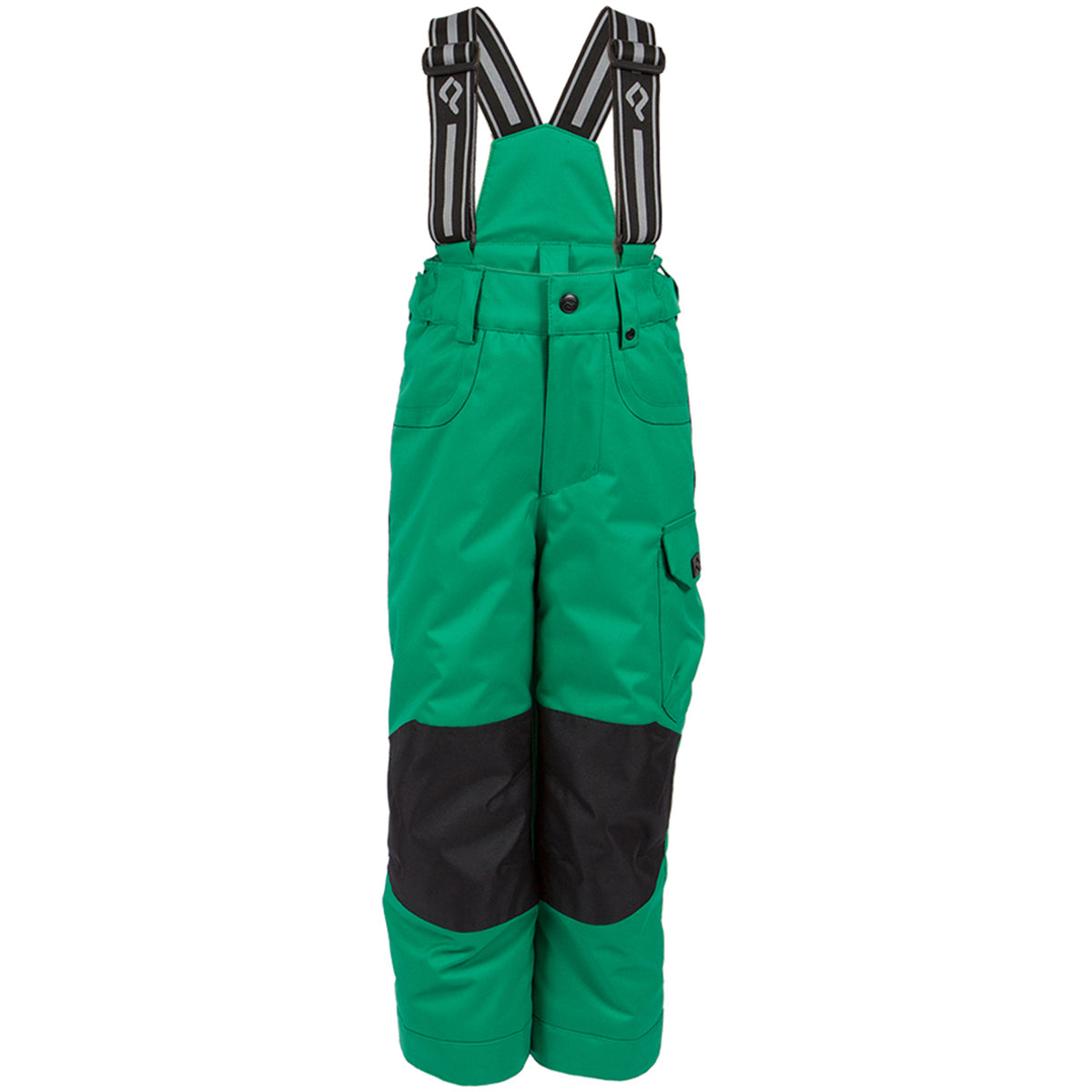 Jupa Boris Bib Pants - Boys' Expression Green/Black