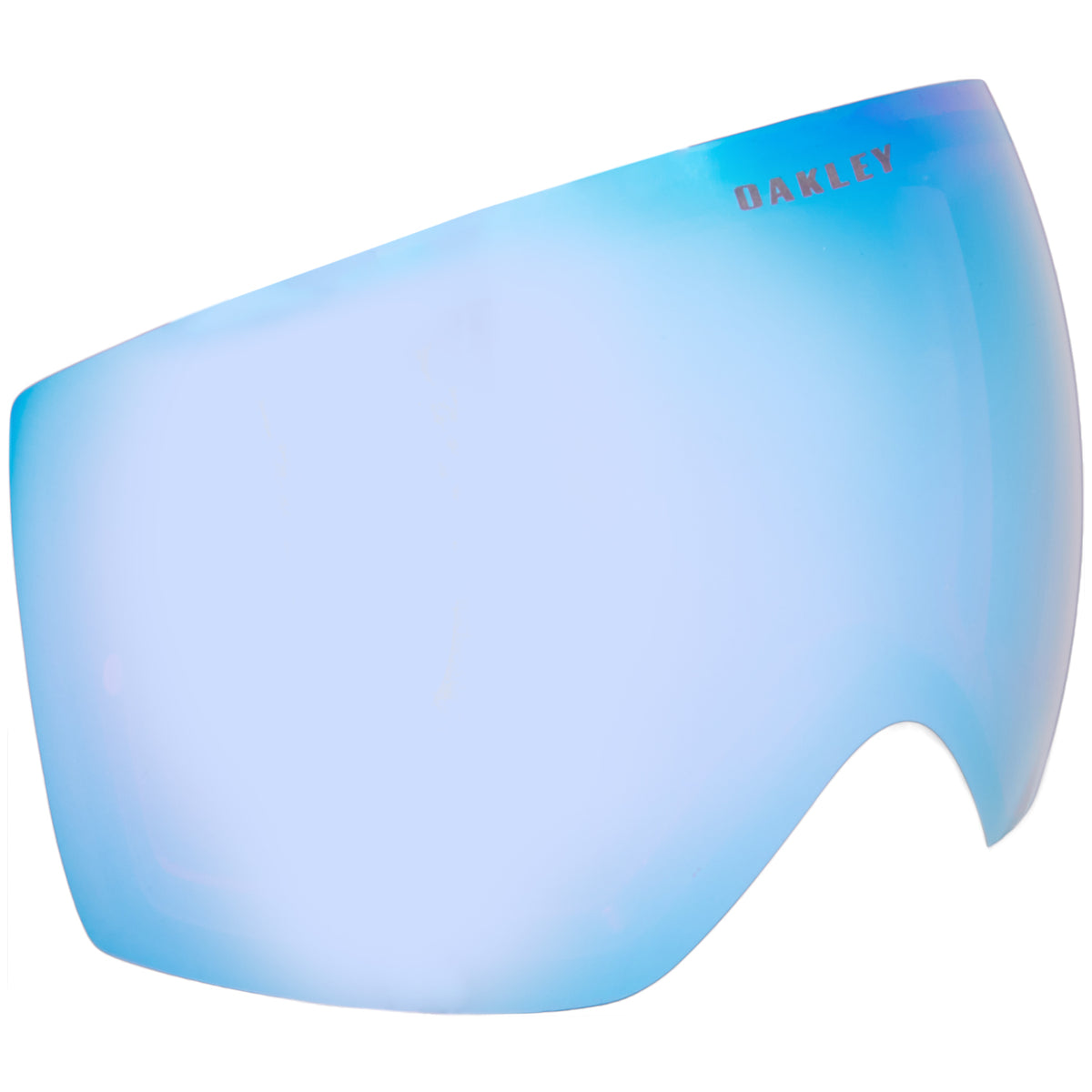 Oakley Flight Deck L Goggle Lens Prizm Sapphire Iridium Side View