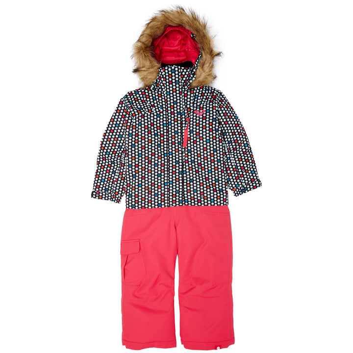 Roxy Paradise Jumpsuit - Little Girls' Dots Spots