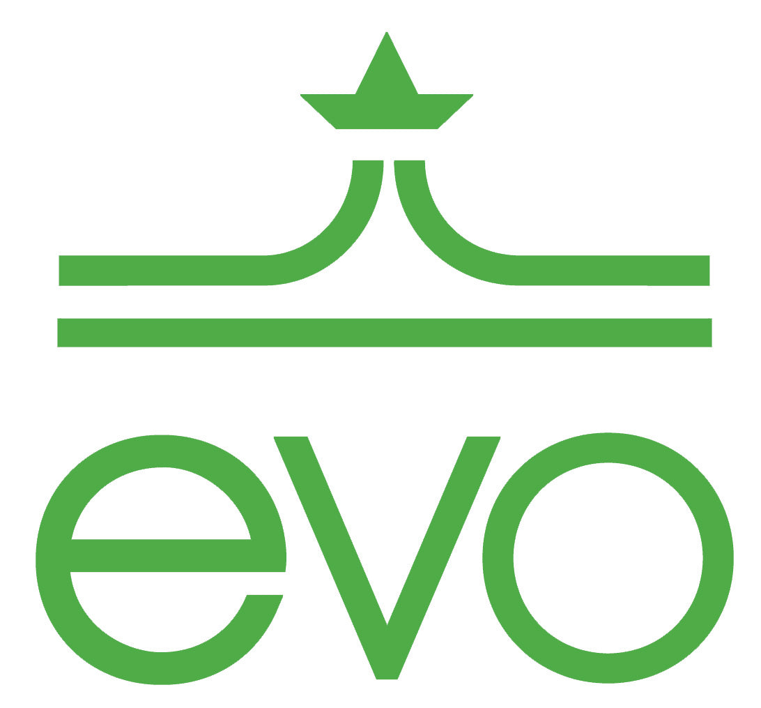 evo 3" Die Cut Sticker Grass Green