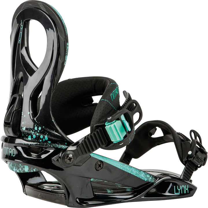 Nitro Lynx Snowboard Bindings - Women's 2016 Black