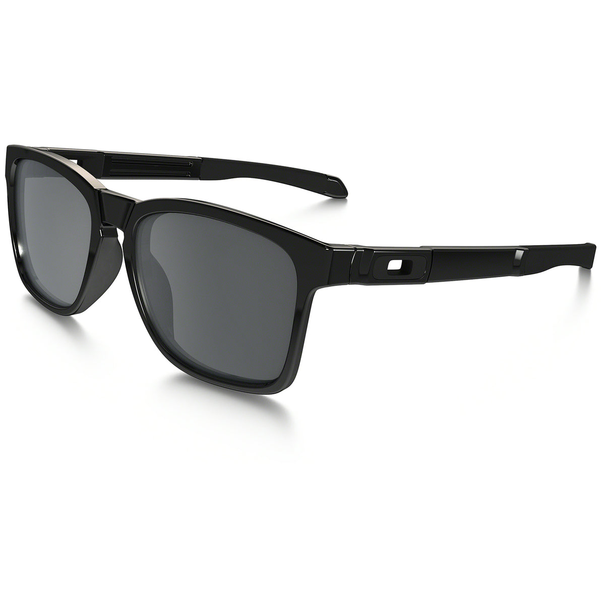 Oakley Catalyst Sunglasses Polished Black/Black Iridium