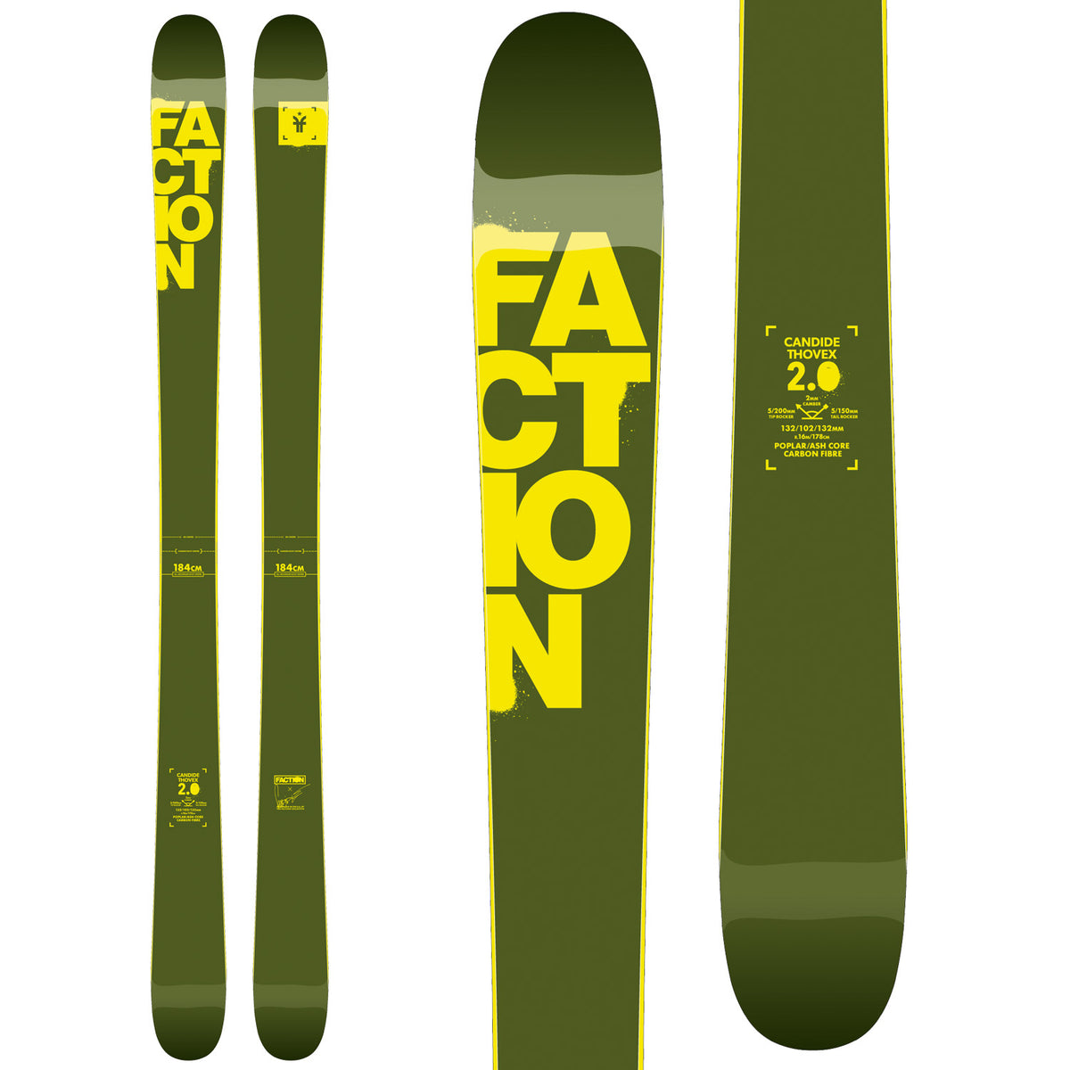 Faction Candide 2.0 Skis 2016