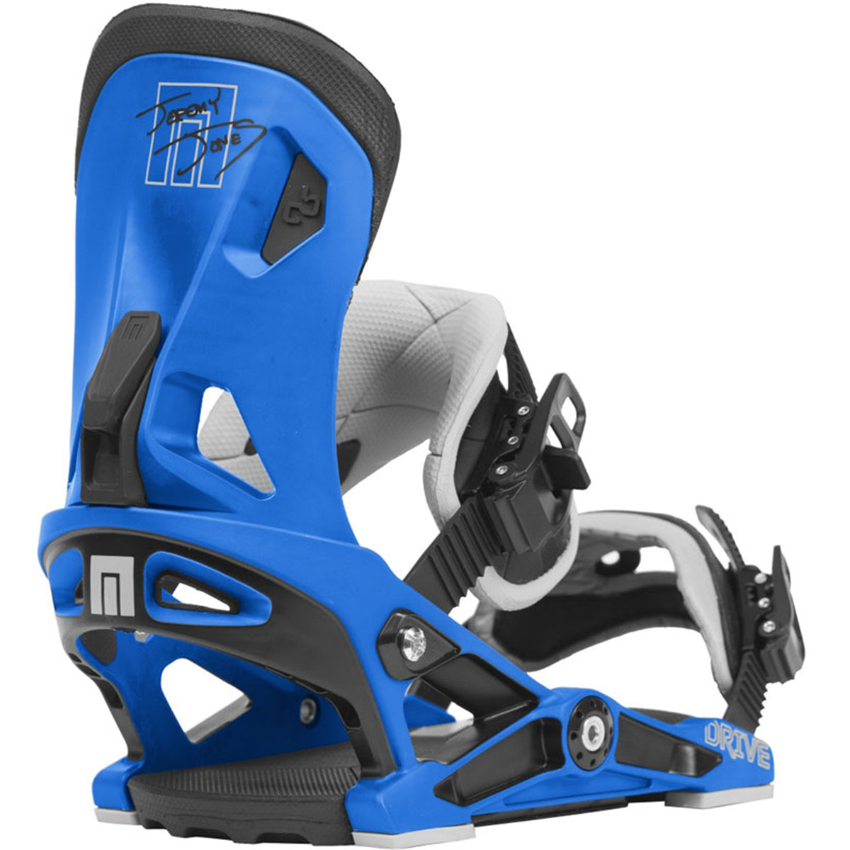 Now Jeremy Jones Pro Model Drive Snowboard Bindings 2016 Blue