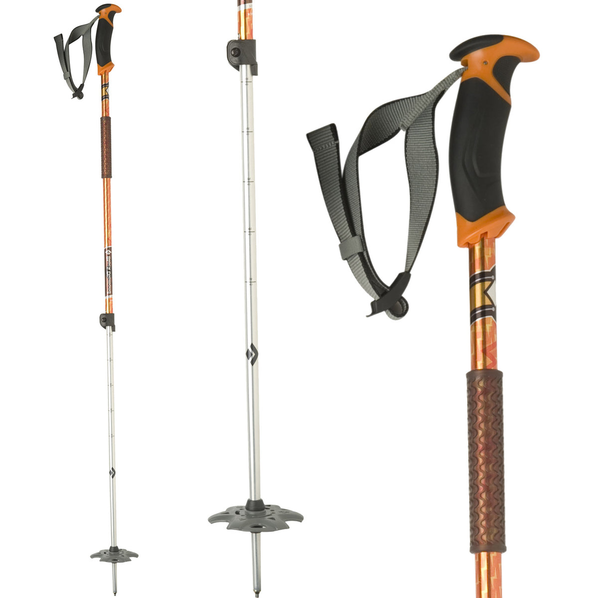 Black Diamond Traverse Adjustable Ski Poles 2010 None