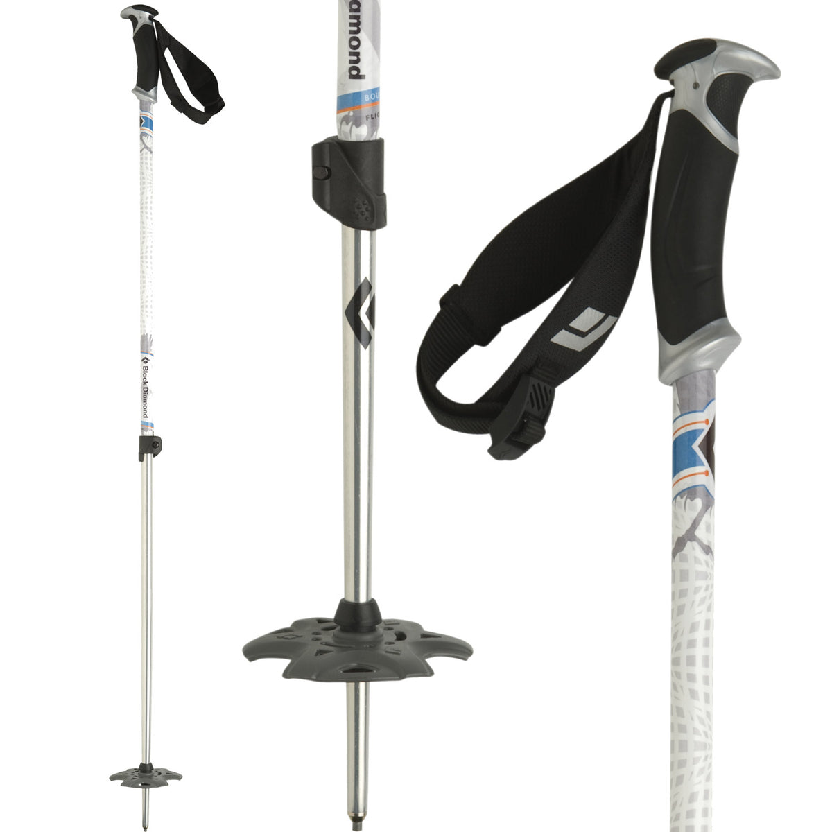 Black Diamond Boundary Adjustable Ski Poles 2010 None