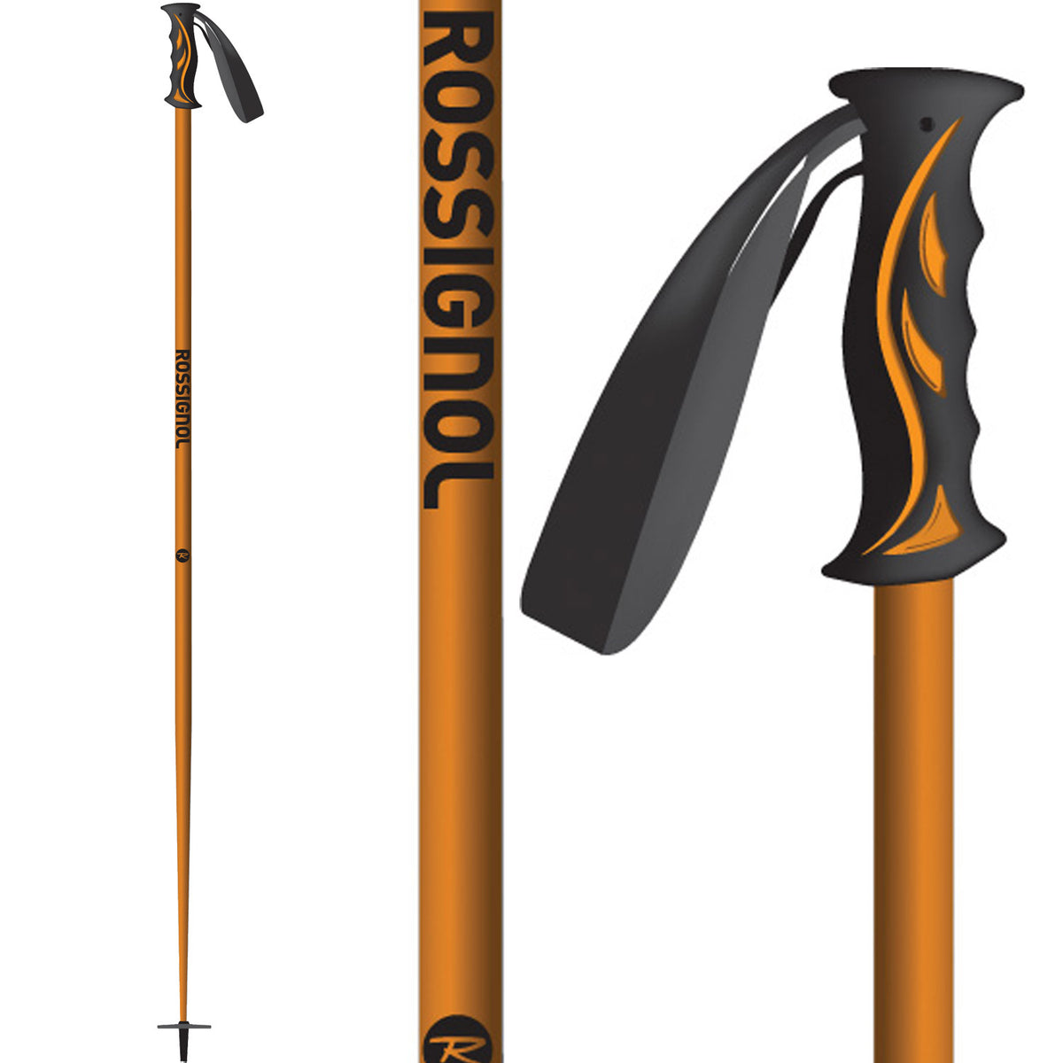 Rossignol Freeride Pro Ski Poles 2012 None