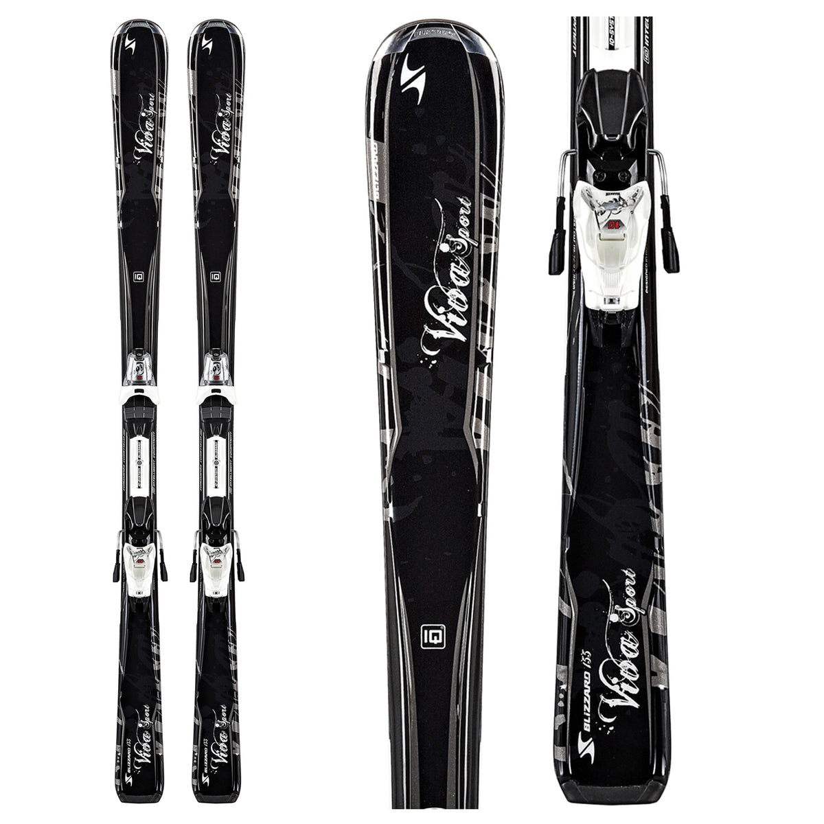 Blizzard Viva Sport IQ Skis + IQ LT 10 Viva Bindings - Women's 2012
