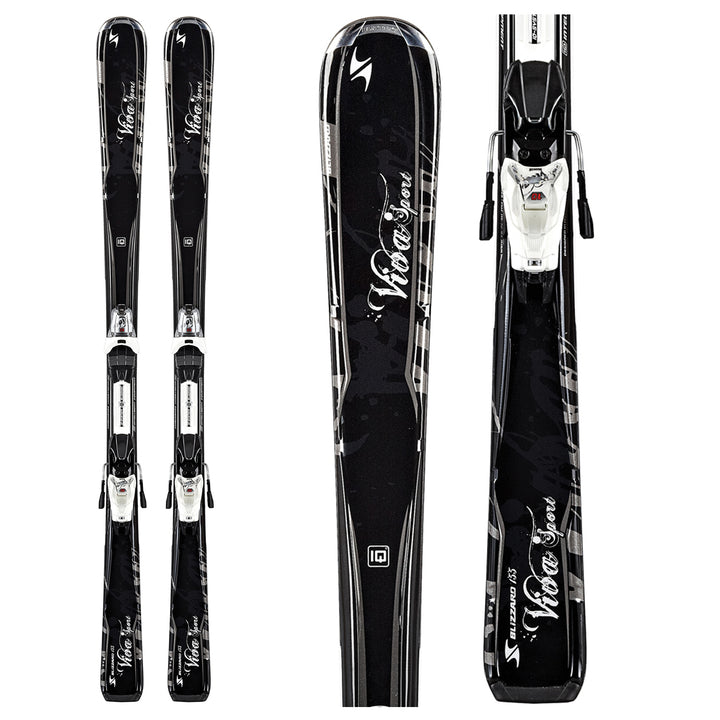 Blizzard Viva Sport IQ Skis + IQ LT 10 Viva Bindings - Women's 2012