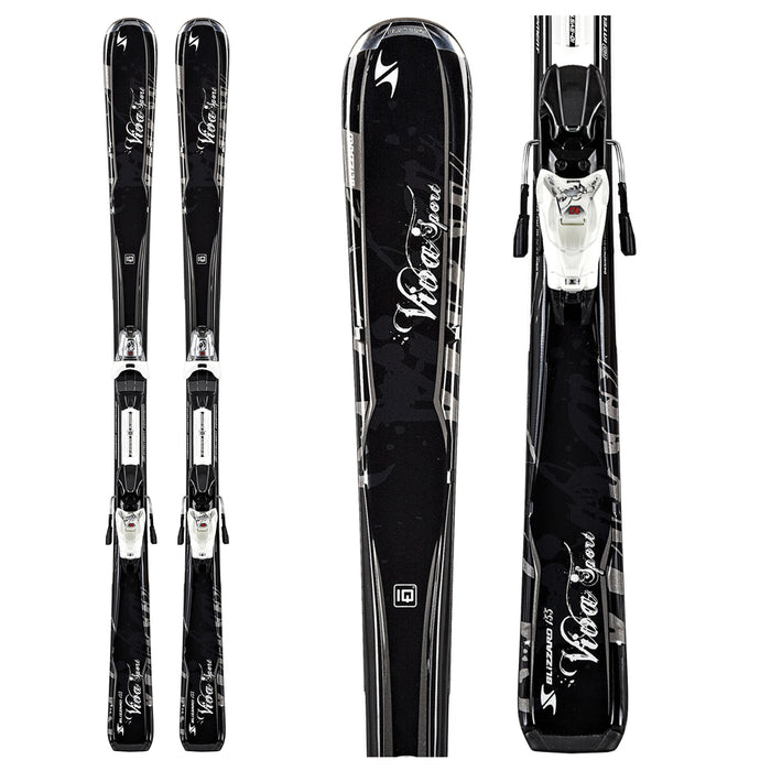 Blizzard Viva Sport IQ Skis + IQ LT 10 Viva Bindings - Women's 2012
