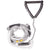 Ronix 10" Surf Handle + 25 ft Bungee Surf Rope Silver