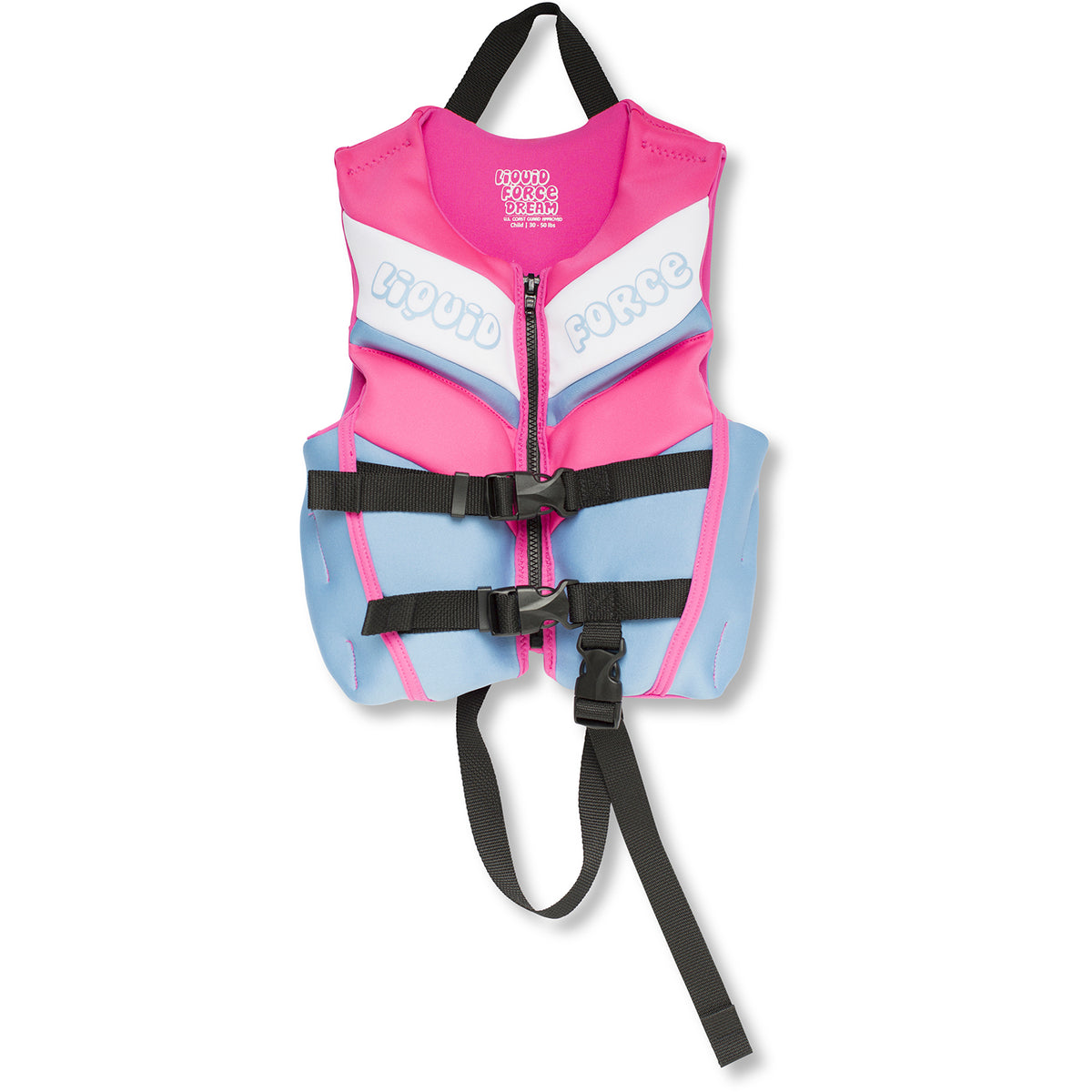 Liquid Force Dream Child CGA Wakeboard Vest - Little Girls' 2016 Blue/Pink