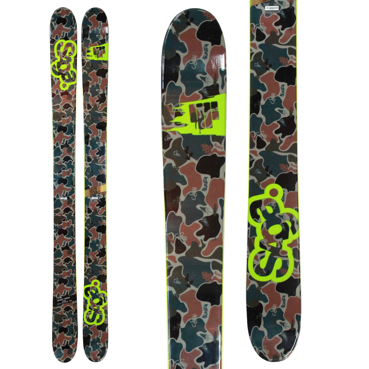 4FRNT YLE x SAGA Skis 2016