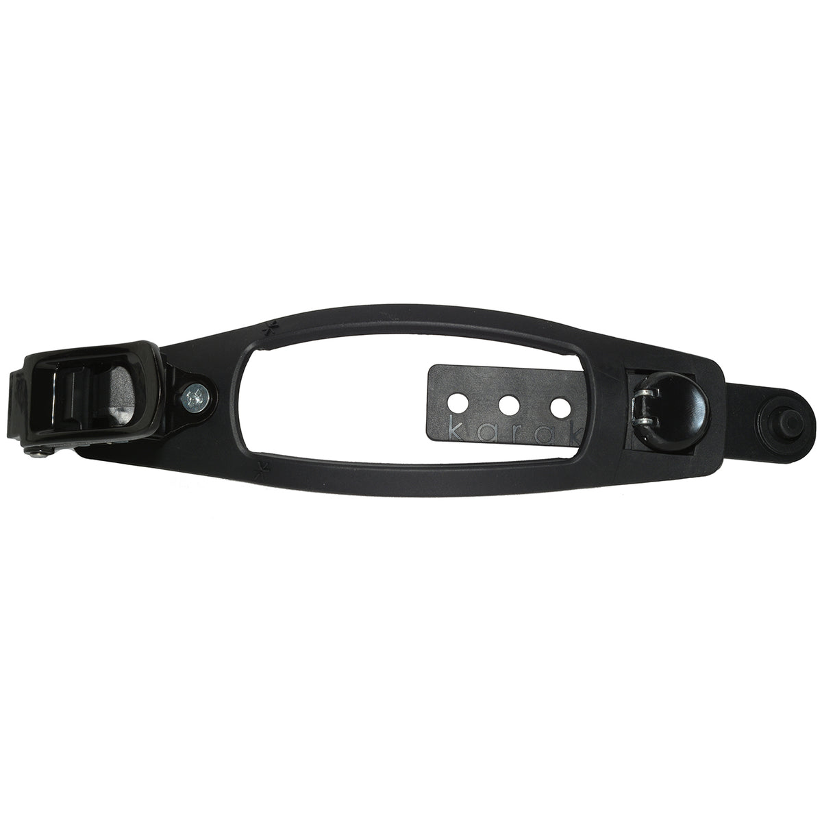 Karakoram Air-Form Toe Straps  Black