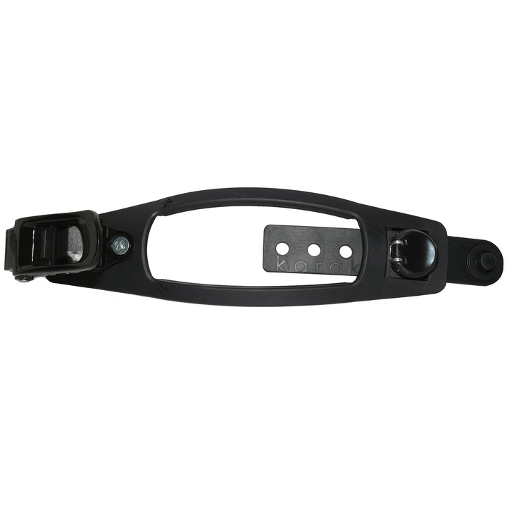 Karakoram Air-Form Toe Straps  Black