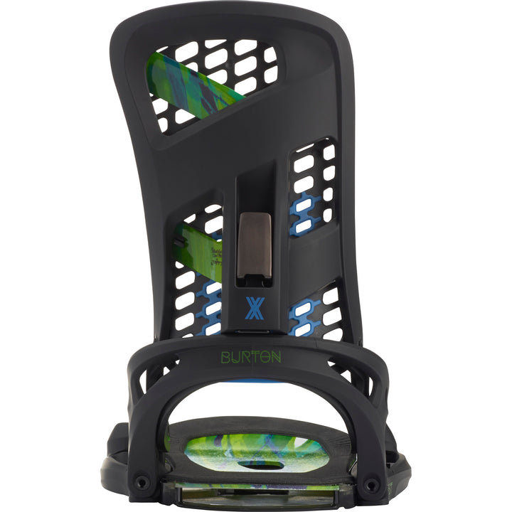 Burton Genesis X EST Snowboard Bindings 2016 Black/Tappy Back View