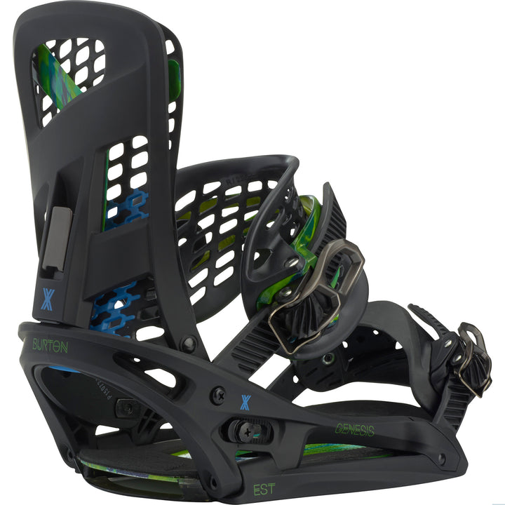 Burton Genesis X EST Snowboard Bindings 2016 Black/Tappy