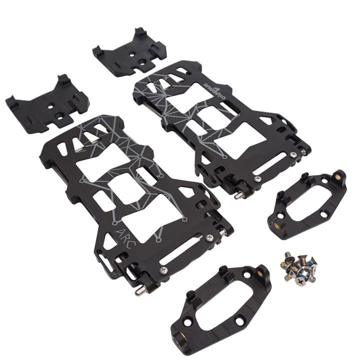 Spark R&D Arc Splitboard Baseplate Kit - Women's  Black Front View