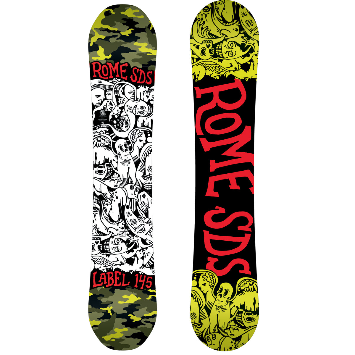 Rome Label Snowboard - Big Boys' 2015