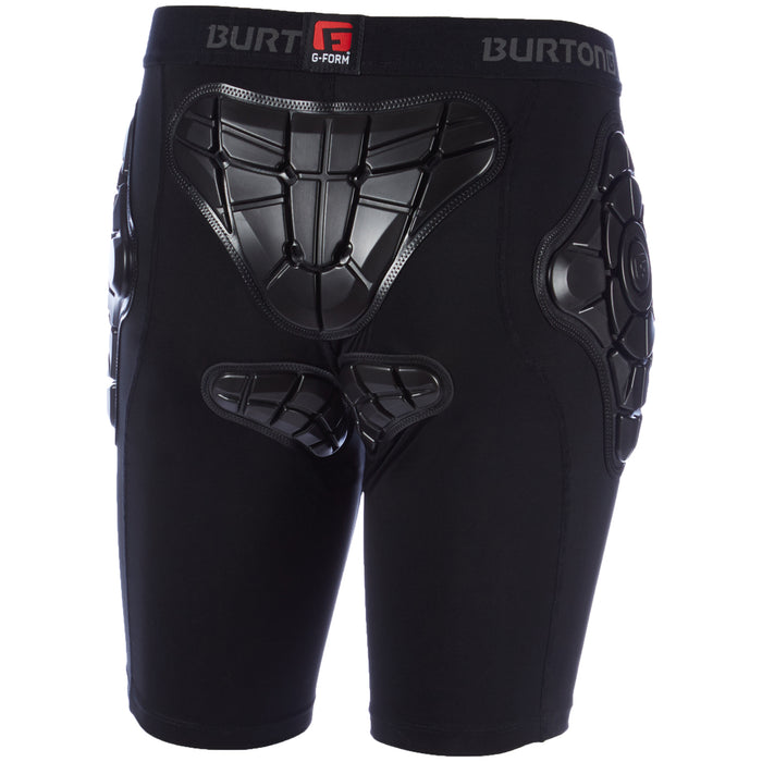 Burton Total Impact Shorts True Black Back View