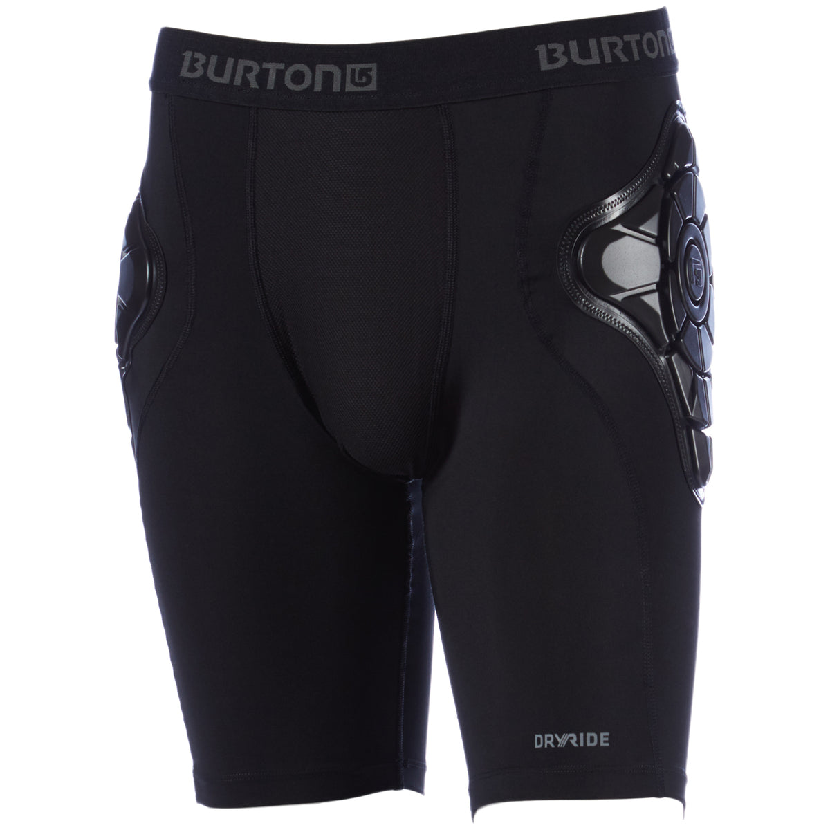 Burton Total Impact Shorts True Black Front View