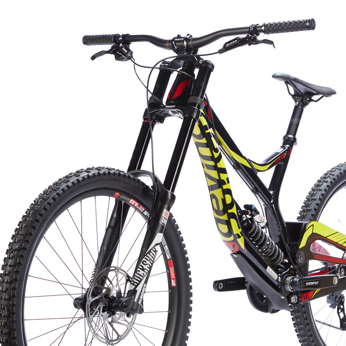 Devinci Wilson XP Complete Mountain Bike 2016 Blk/Ylw/Red Front View