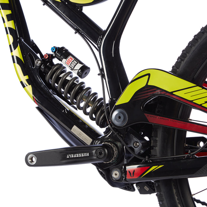 Devinci Wilson XP Complete Mountain Bike 2016 Blk/Ylw/Red Detail 2 View