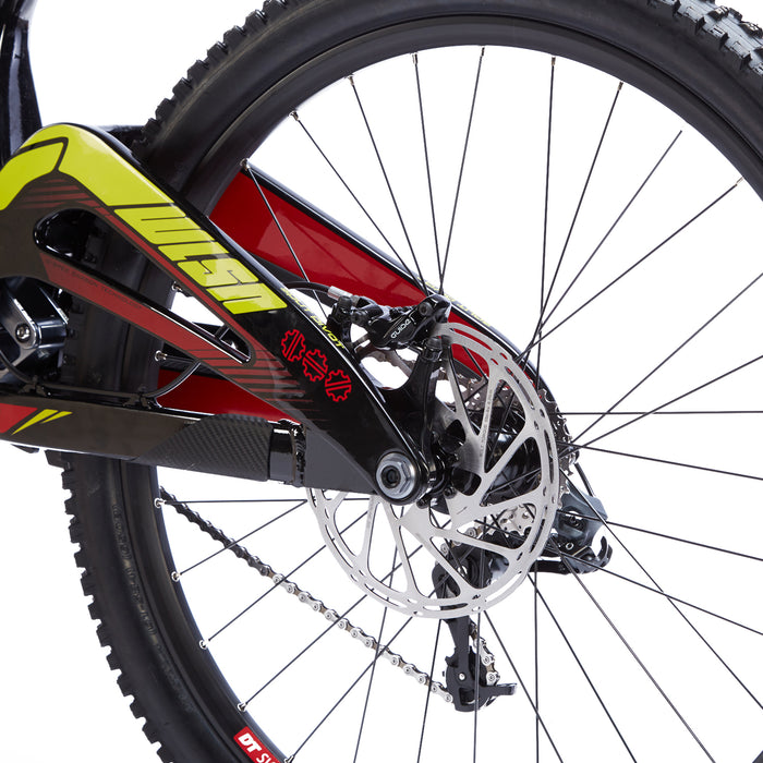 Devinci Wilson XP Complete Mountain Bike 2016 Blk/Ylw/Red Detail 3 View