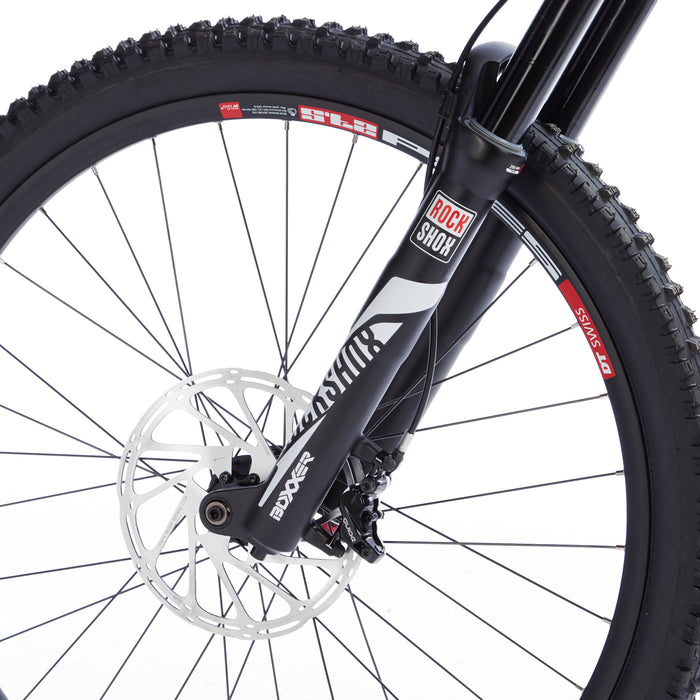 Devinci Wilson XP Complete Mountain Bike 2016 Blk/Ylw/Red Detail 4 View