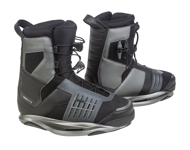 Ronix Preston Wakeboard Bindings 2016 Gunmetal/Space Black