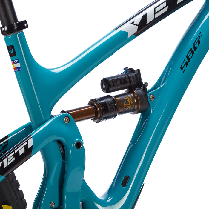 Yeti SB6c GX Complete Mountain Bike 2016 Turquoise Detail 4 View