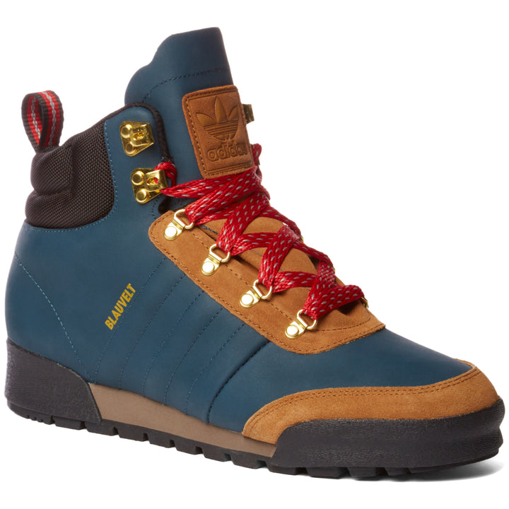 Adidas Jake Boots 2.0 Midnight/Timber/Collegiate Red Front View