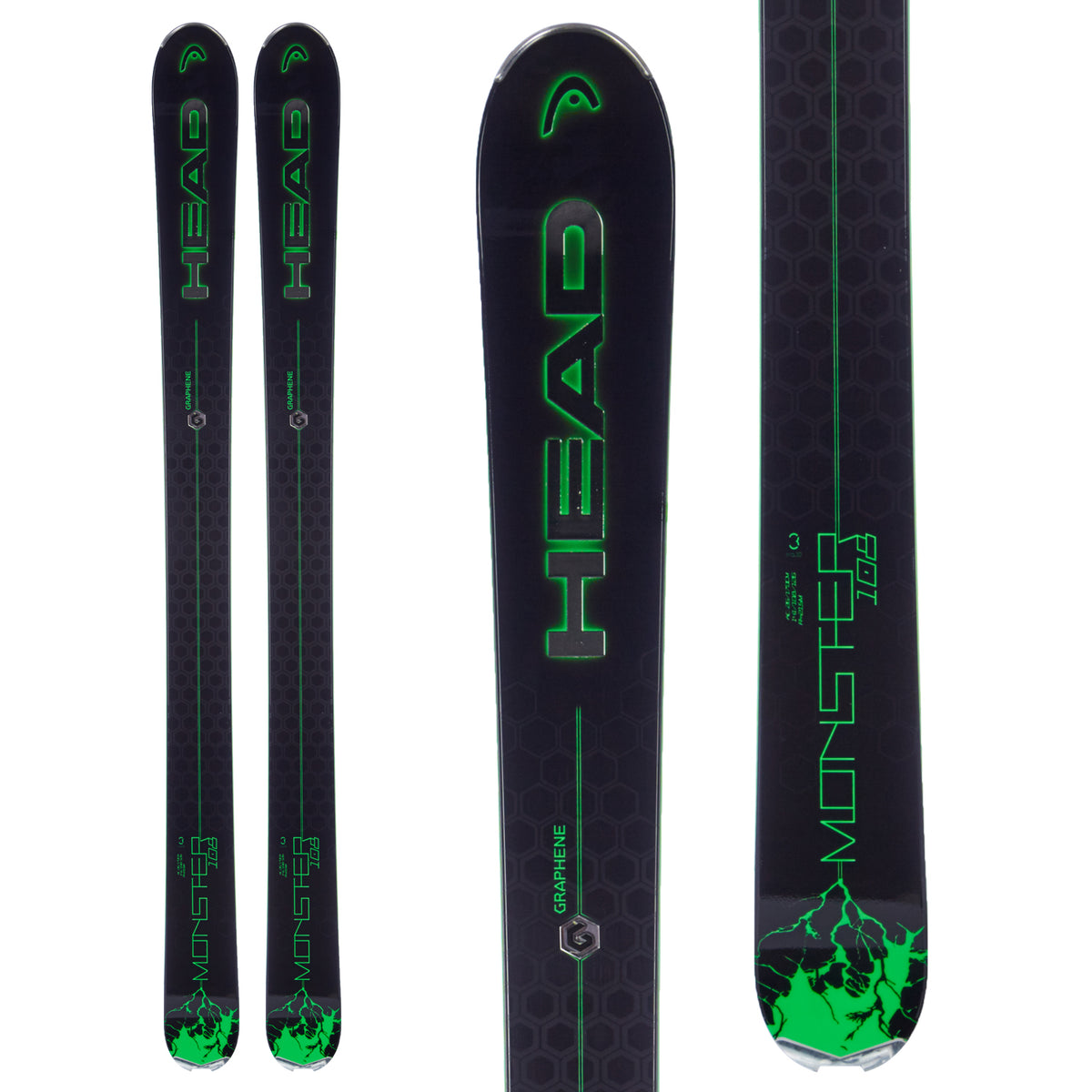 Head Monster 108 Ti Skis 2016