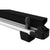 Thule SnowPack 6 Snow Rack w/ Locks Black/Silver Detail 3 View