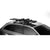 Thule SnowPack 6 Snow Rack w/ Locks Black/Silver Detail 2 View