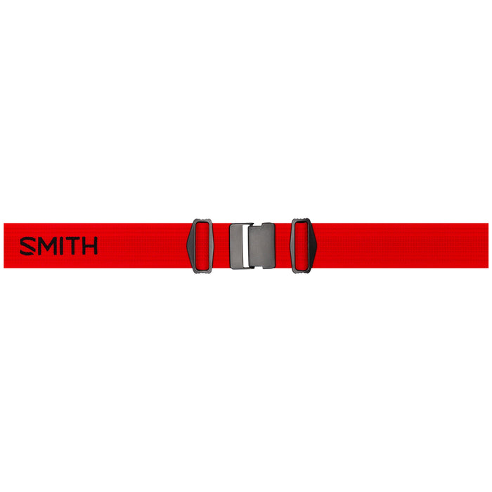 Smith I/O7 Goggles Fire/Red Sol-X + Blue Sensor