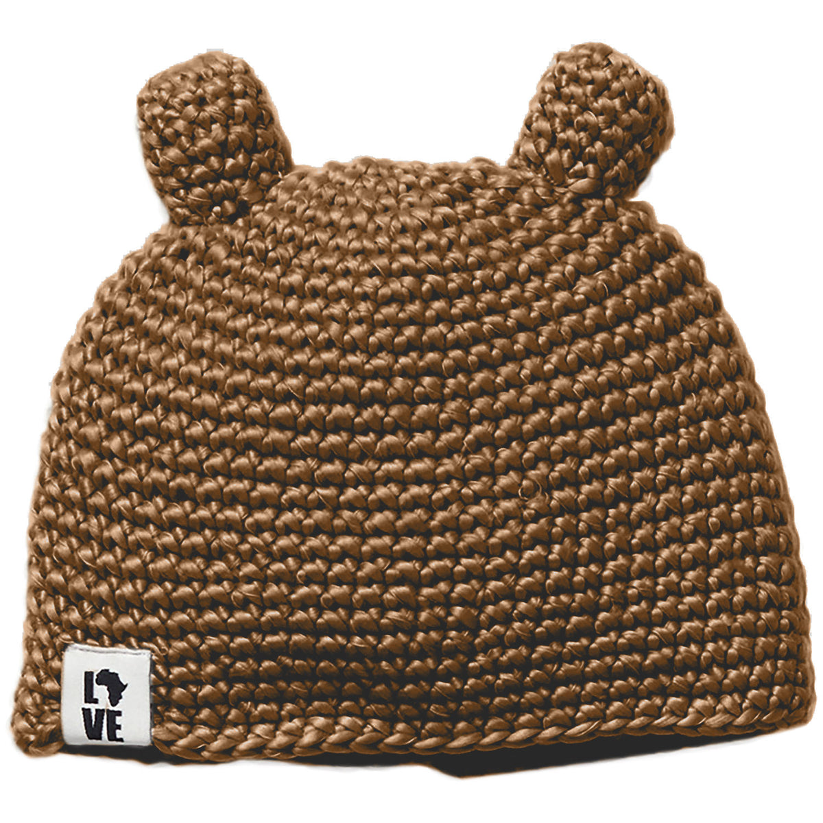 Krochet Kids The Teddy Beanie - Little Kids' Brown Bear