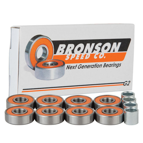 Bronson Speed Co. G2 Skateboard Bearings None