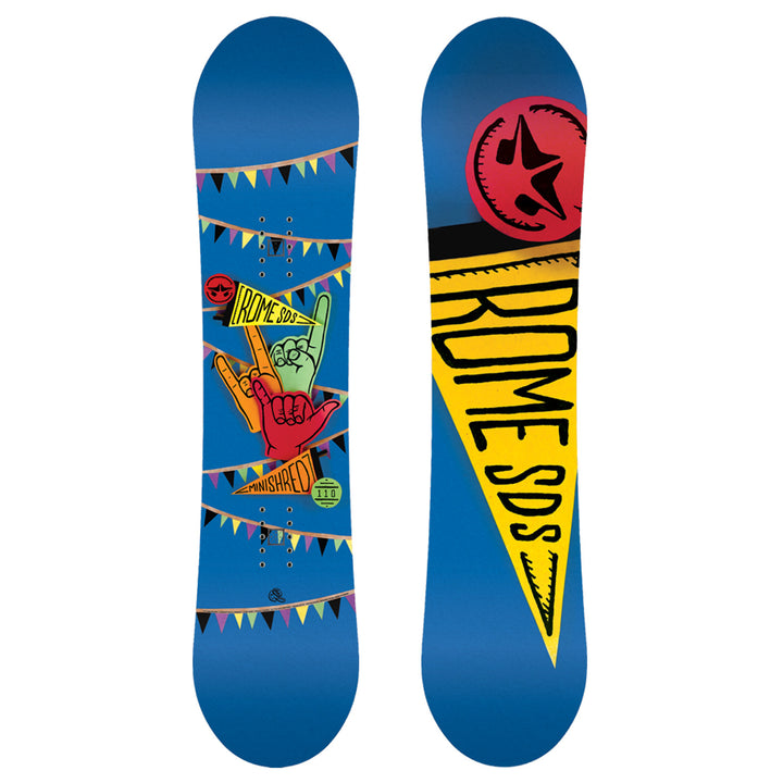 Rome MiniShred Snowboard - Little Kids' 2015