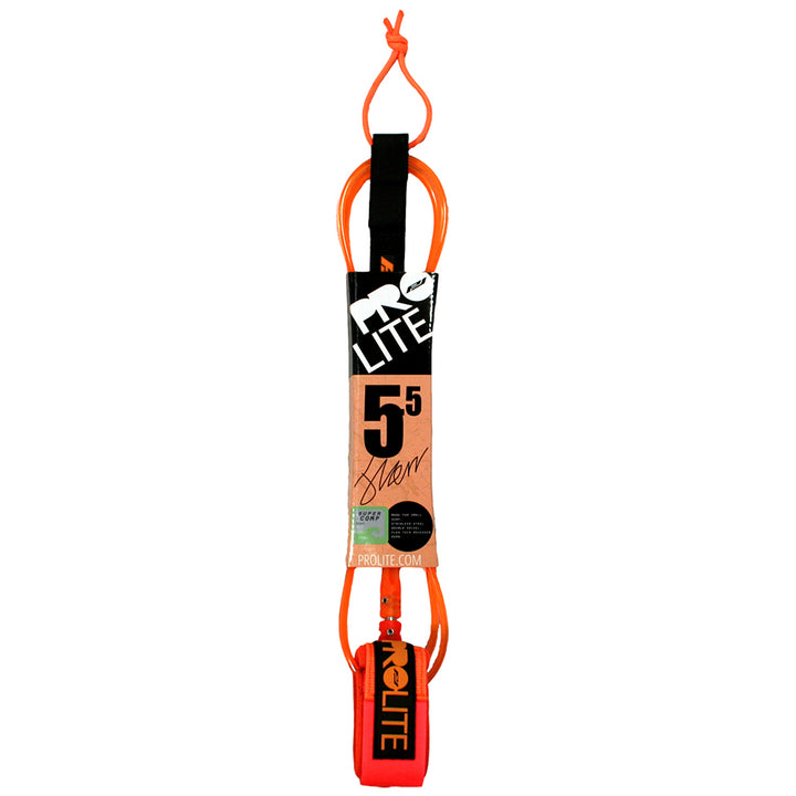 Pro-Lite 5'5" Josh Kerr Signature Leash Orange