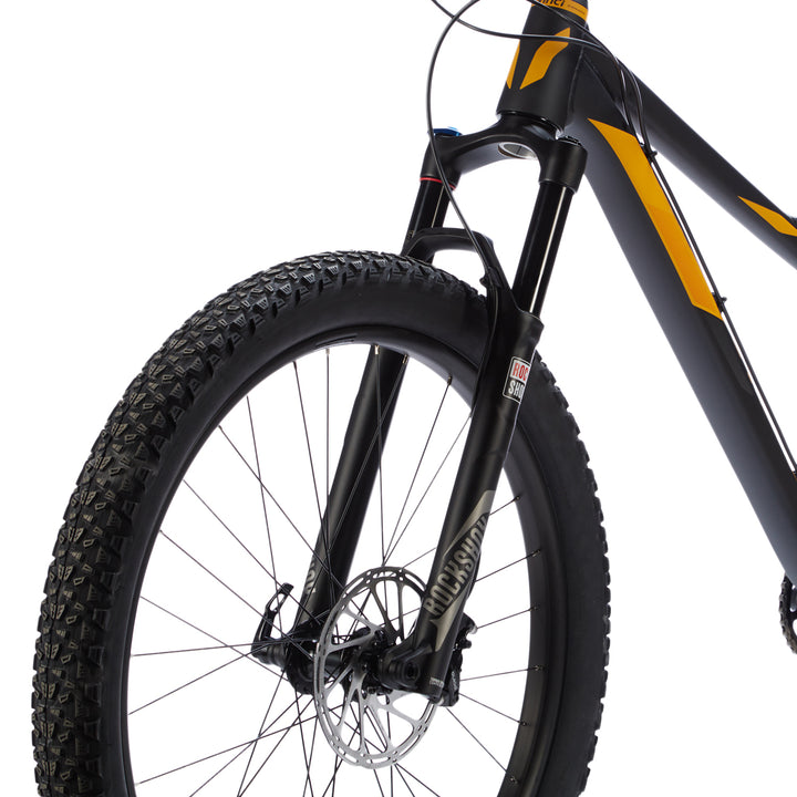 Devinci Hendrix RS Complete Mountain Bike 2016 Blk/Orange Detail 3 View