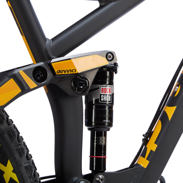 Devinci Hendrix RS Complete Mountain Bike 2016 Blk/Orange Detail 4 View