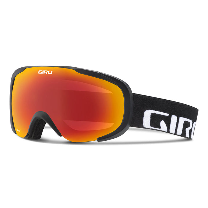Giro Compass Goggles Black Wordmark/Amber Scarlet