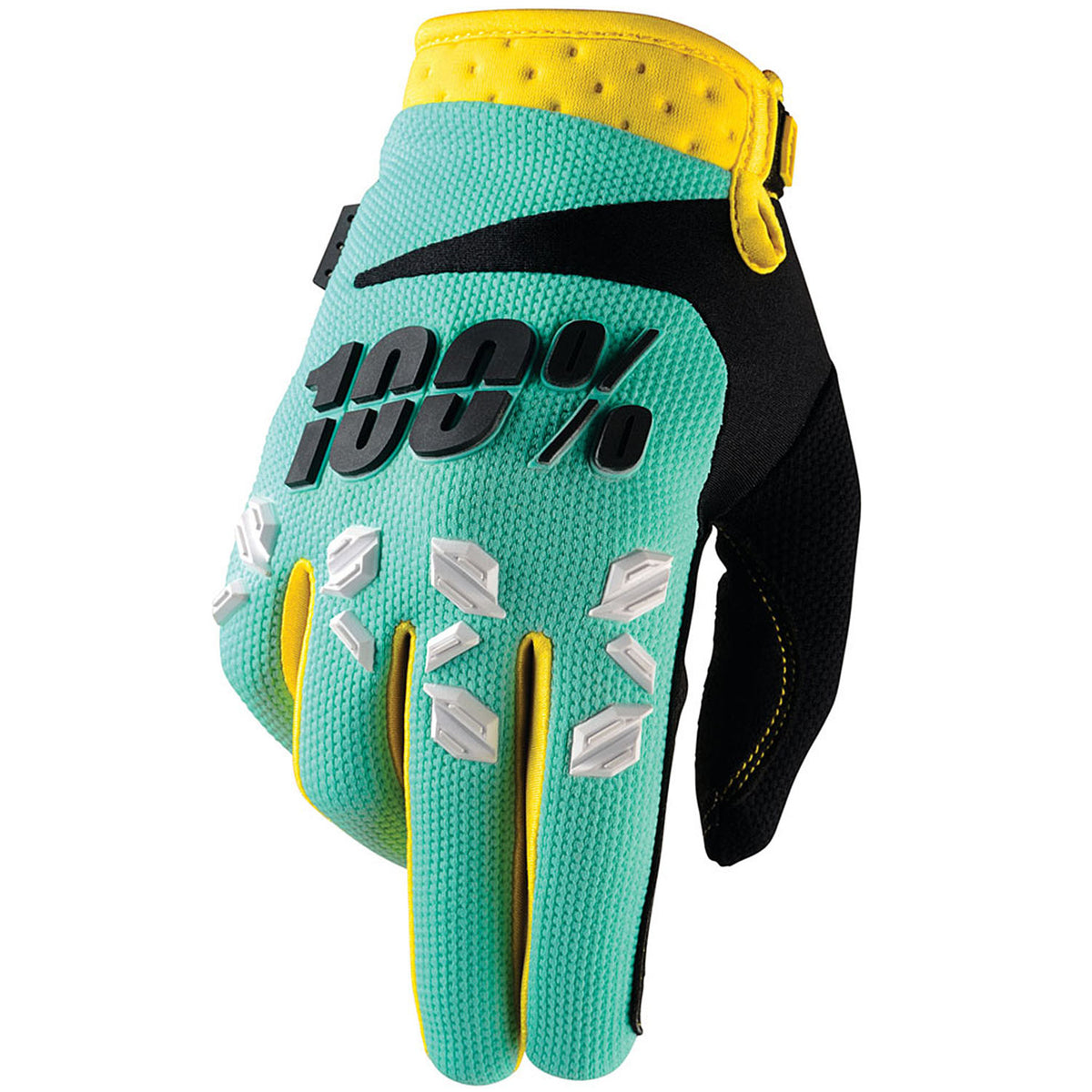 100% Airmatic Bike Gloves Mint