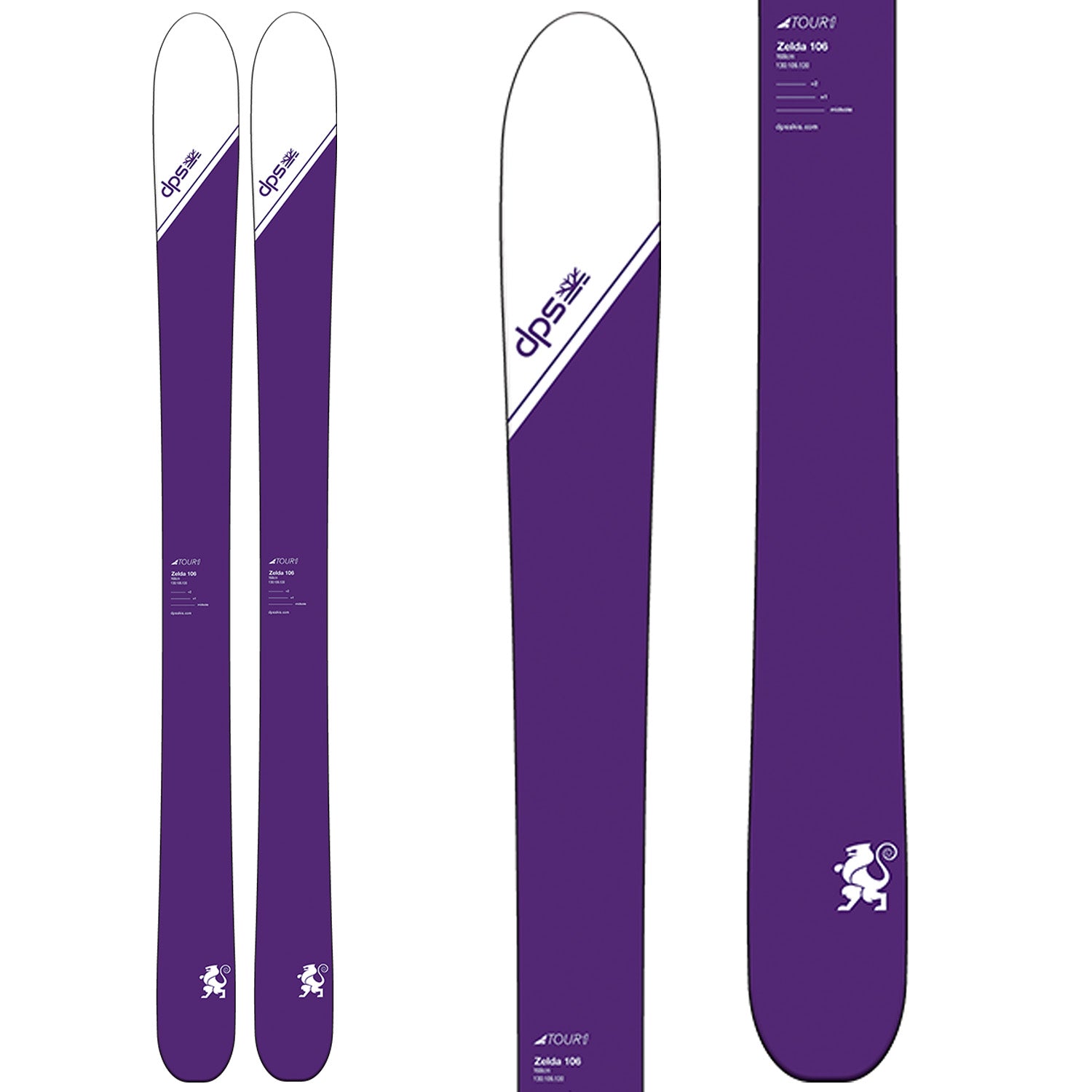 DPS Zelda 106 Tour1 Skis - Women's 2016 – evo