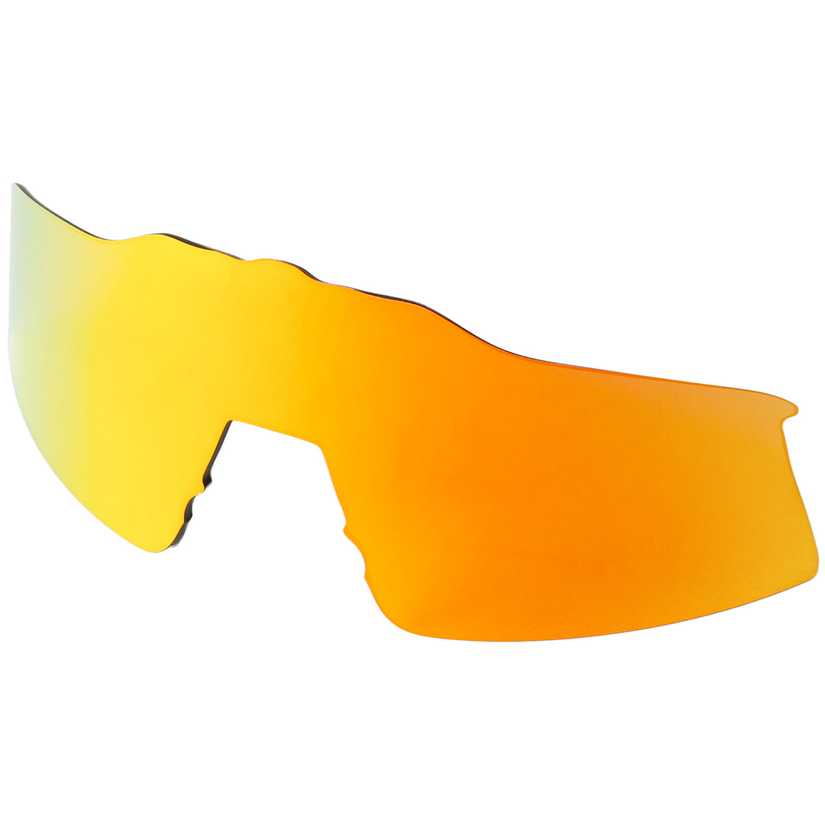 100% SpeedCraft Extra Lens Mirror Orange Front View