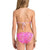 Billabong Penny Lane Reversible Halter Swim Set - Little Girls' Pretty Pink Back View
