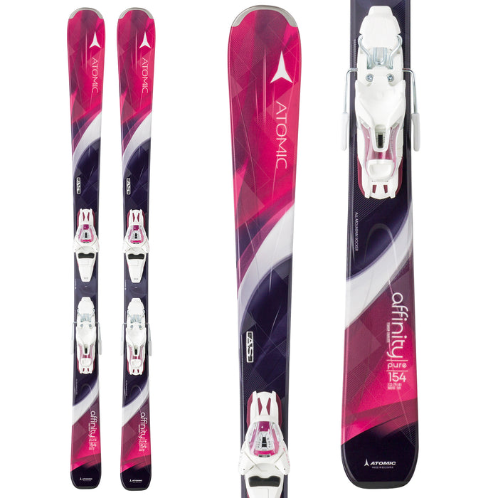 Atomic Affinity Pure Skis + Lithium 10 Bindings - Women's 2016