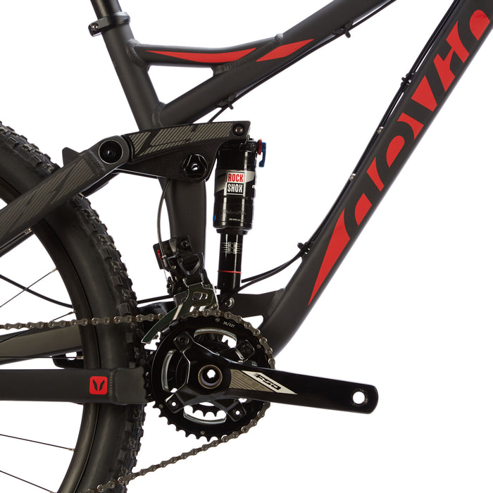 Devinci Troy S Complete Mountain Bike 2016 Blk/Red/Coal Detail 2 View