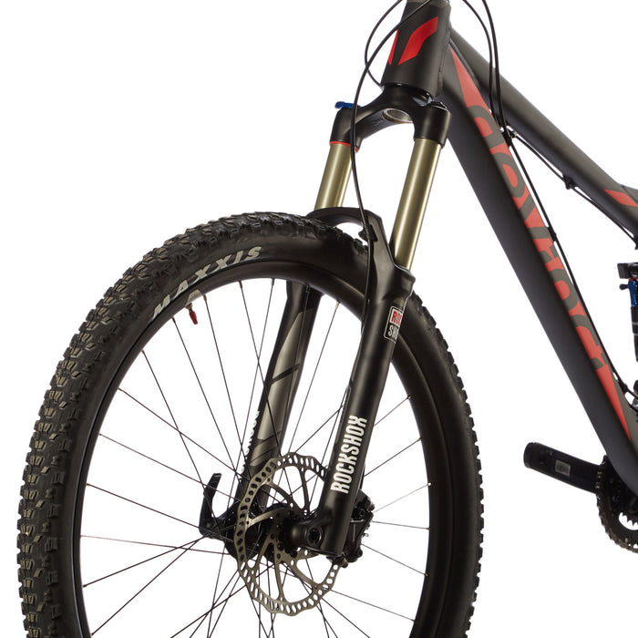 Devinci Troy S Complete Mountain Bike 2016 Blk/Red/Coal Detail 3 View